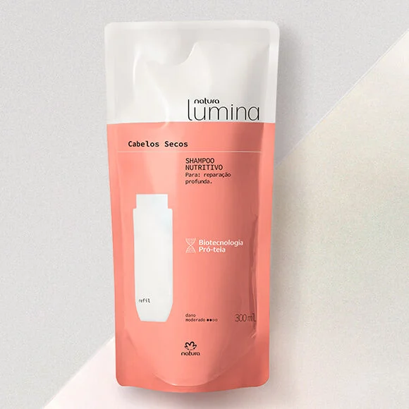1787453501 539 Refil Shampoo Nutritivo para Cabelos Secos Lumina