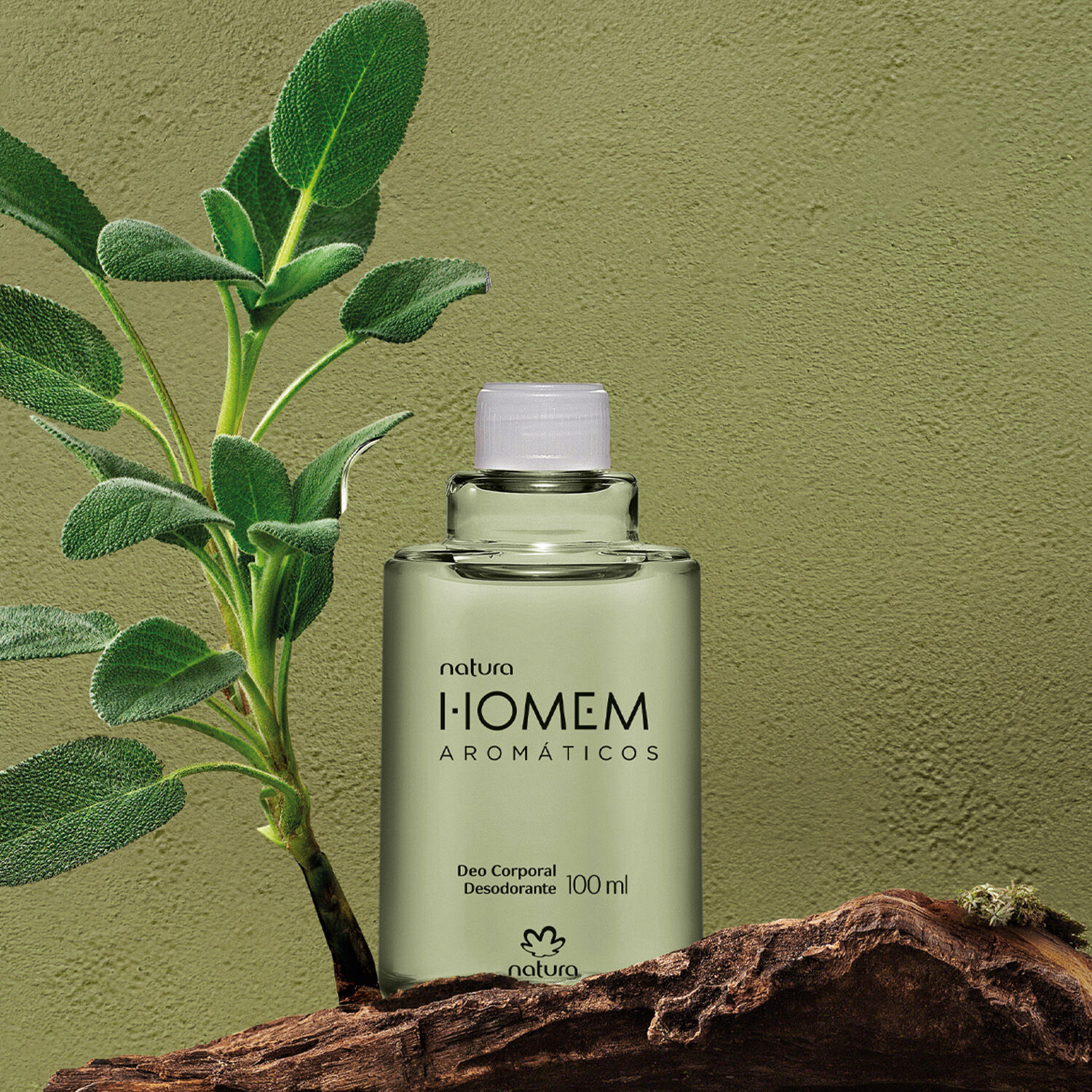 1787457565 124 Refil Desodorante Corporal Natura Homem Aromaticos 100ml