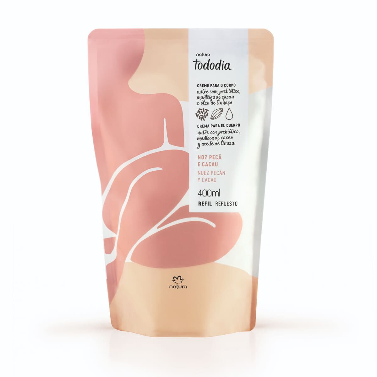 Refil Creme Desodorante Nutritivo para o Corpo Tododia Noz Pecã e Cacau 4 1787460908 924 Refil Creme Desodorante Nutritivo para o Corpo Tododia Noz Peca
