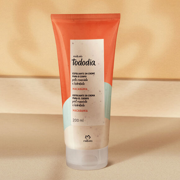 1787468100 589 Esfoliante em Creme para o Corpo Tododia Macadamia 200 ml