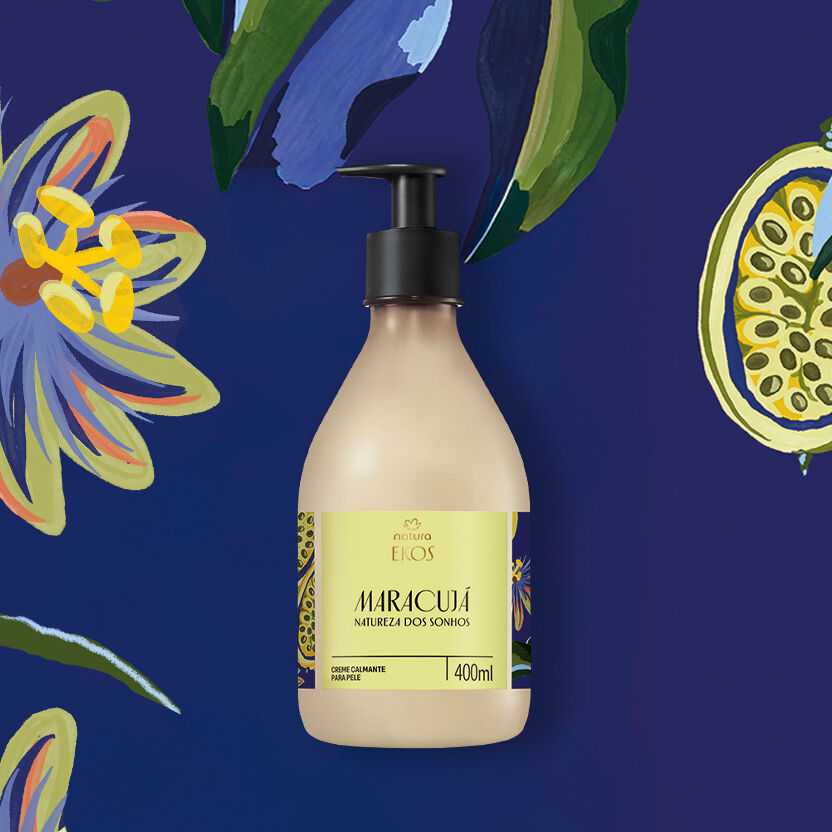1787480215 534 Creme Desodorante Hidratante para o Corpo Ekos Maracuja Natureza dos