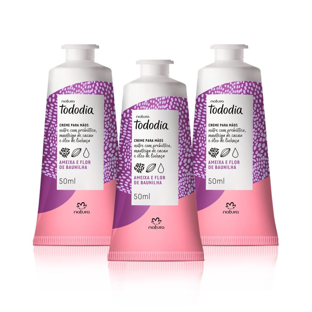 Kit Creme para as Mãos Tododia Ameixa e Flor de Baunilha