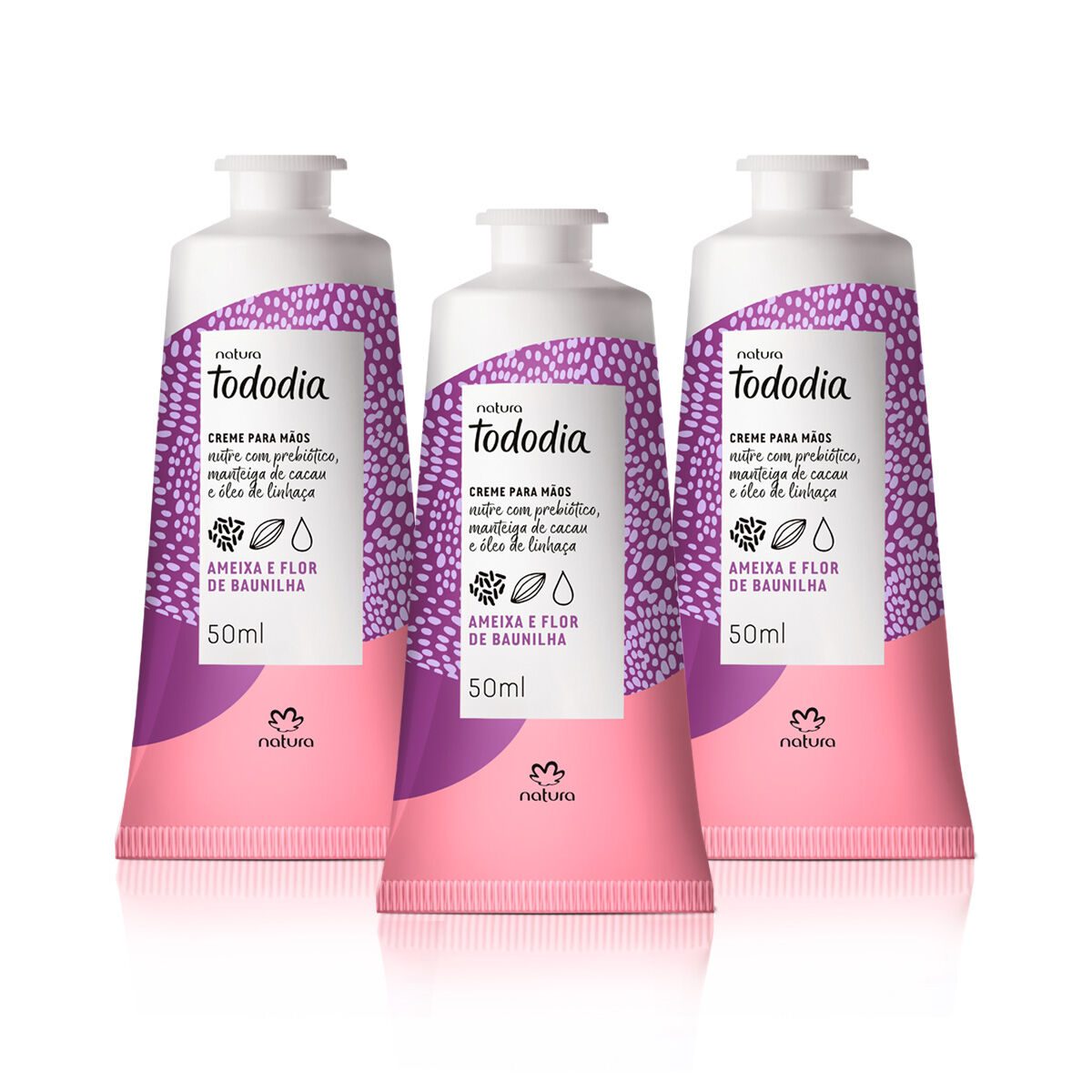 1787513455 Kit Creme para as Maos Tododia Ameixa e Flor de
