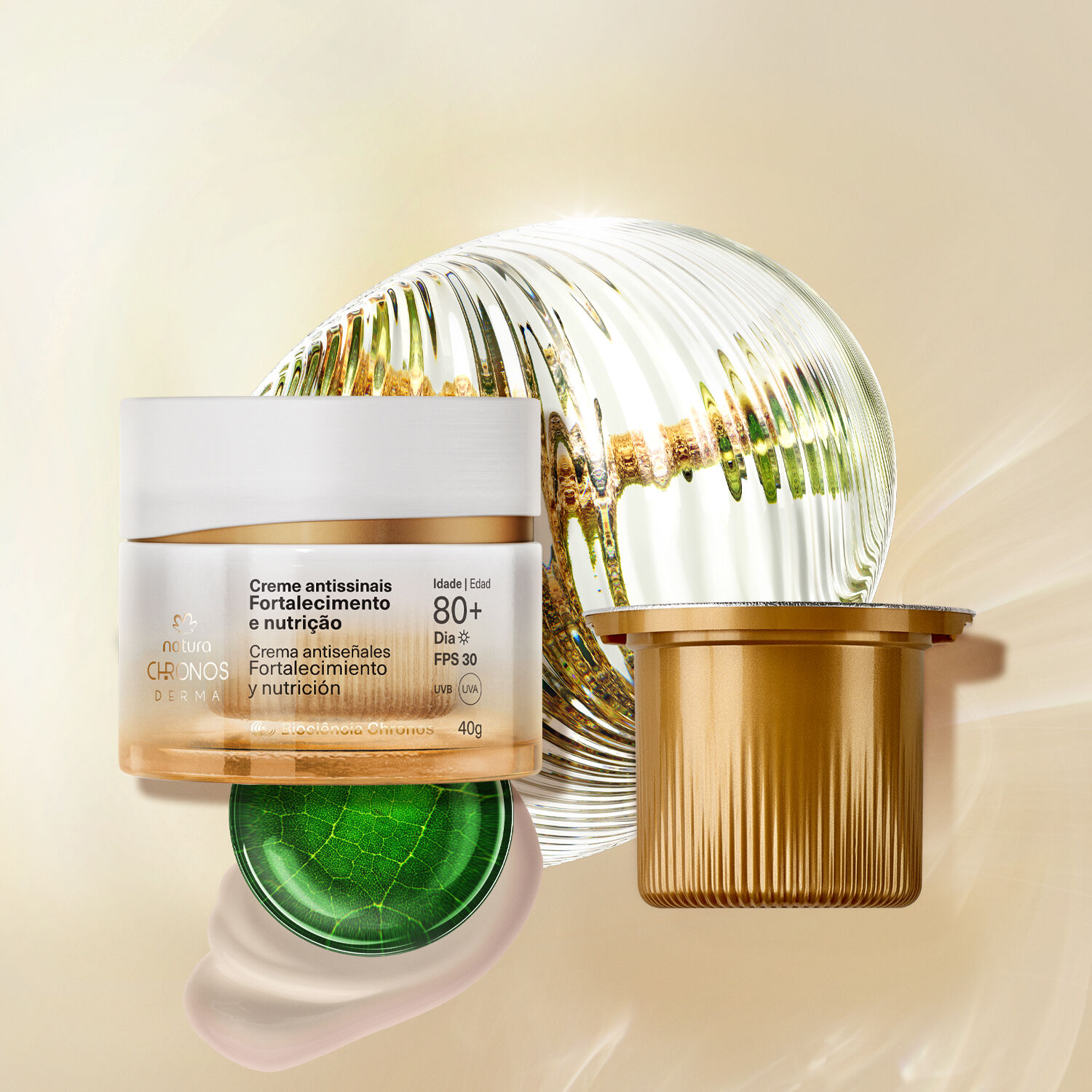 1787559667 150 Kit Creme Antissinais 80 Dia com Refil