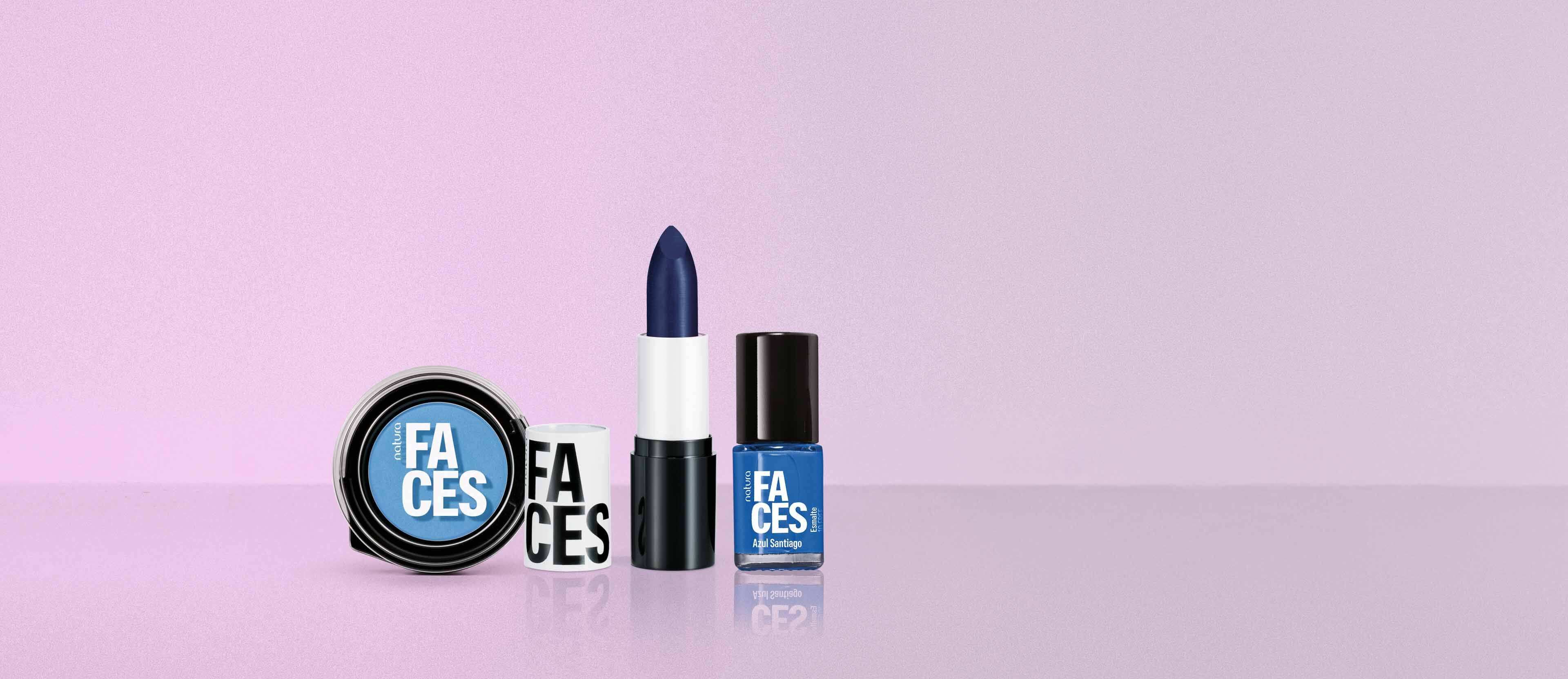 1787566340 742 Kit Batom Matte Esmalte e Sombra Azul Joy