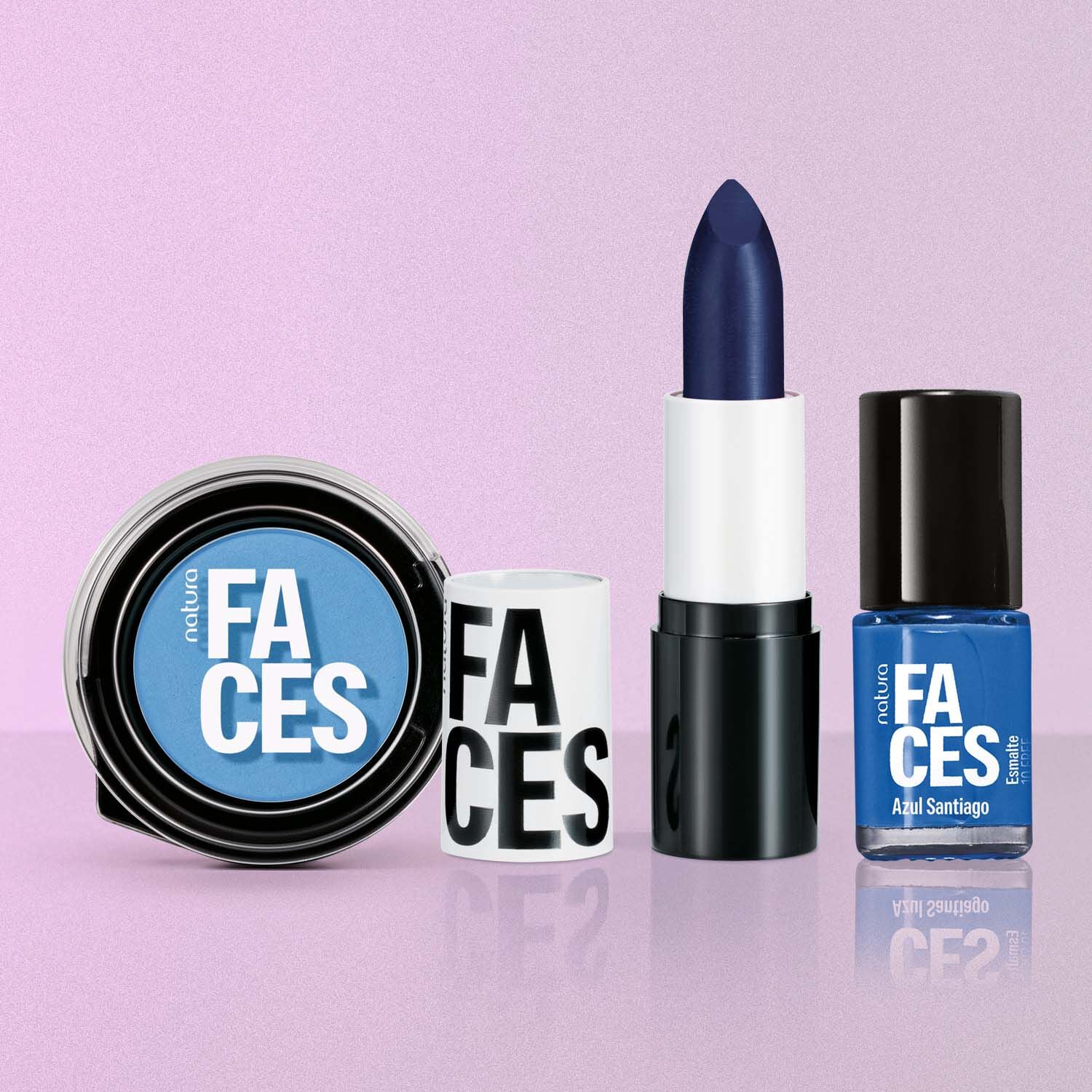 1787566340 857 Kit Batom Matte Esmalte e Sombra Azul Joy