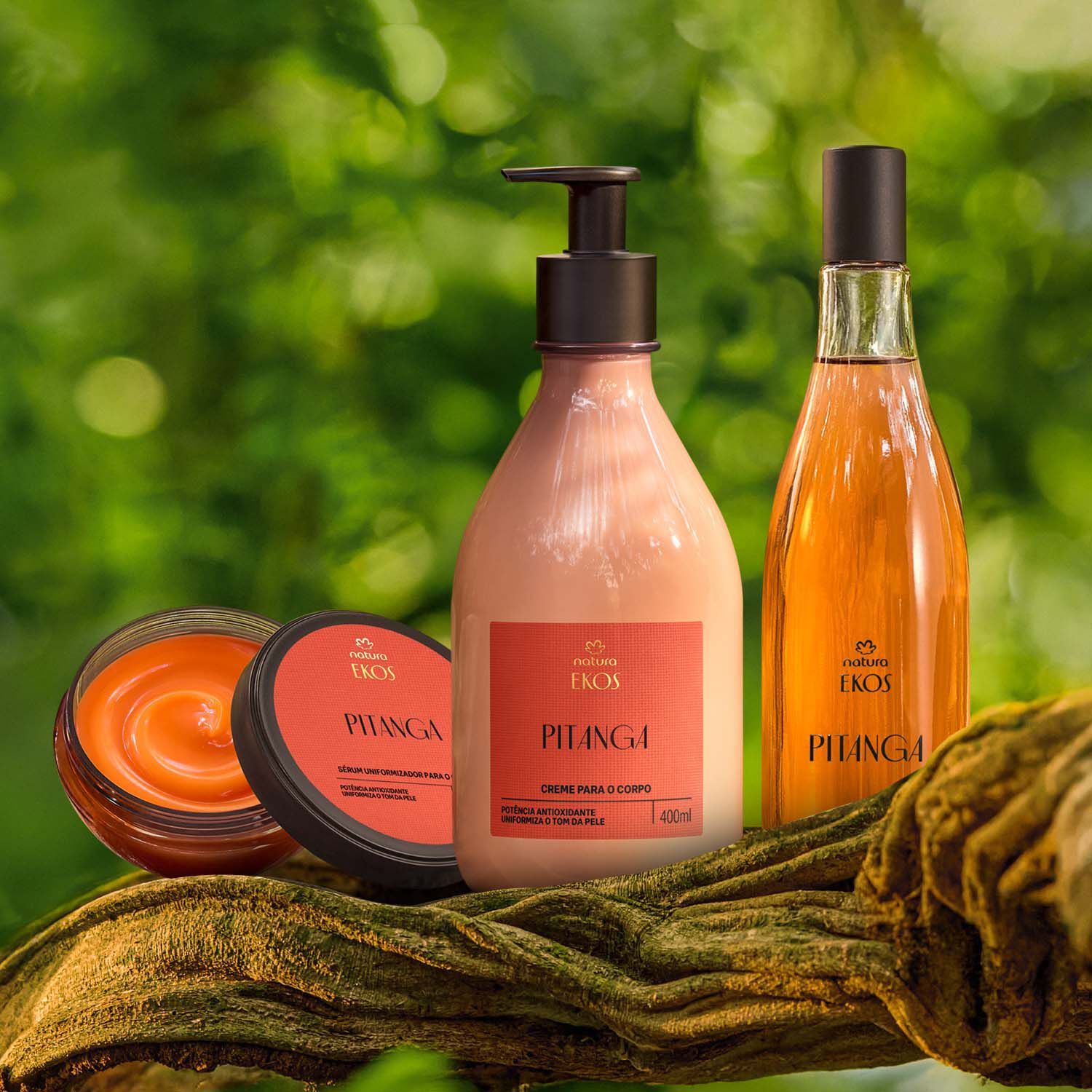 1787570777 627 Kit Frescor Hidratante e Serum Ekos Pitanga 3 produtos