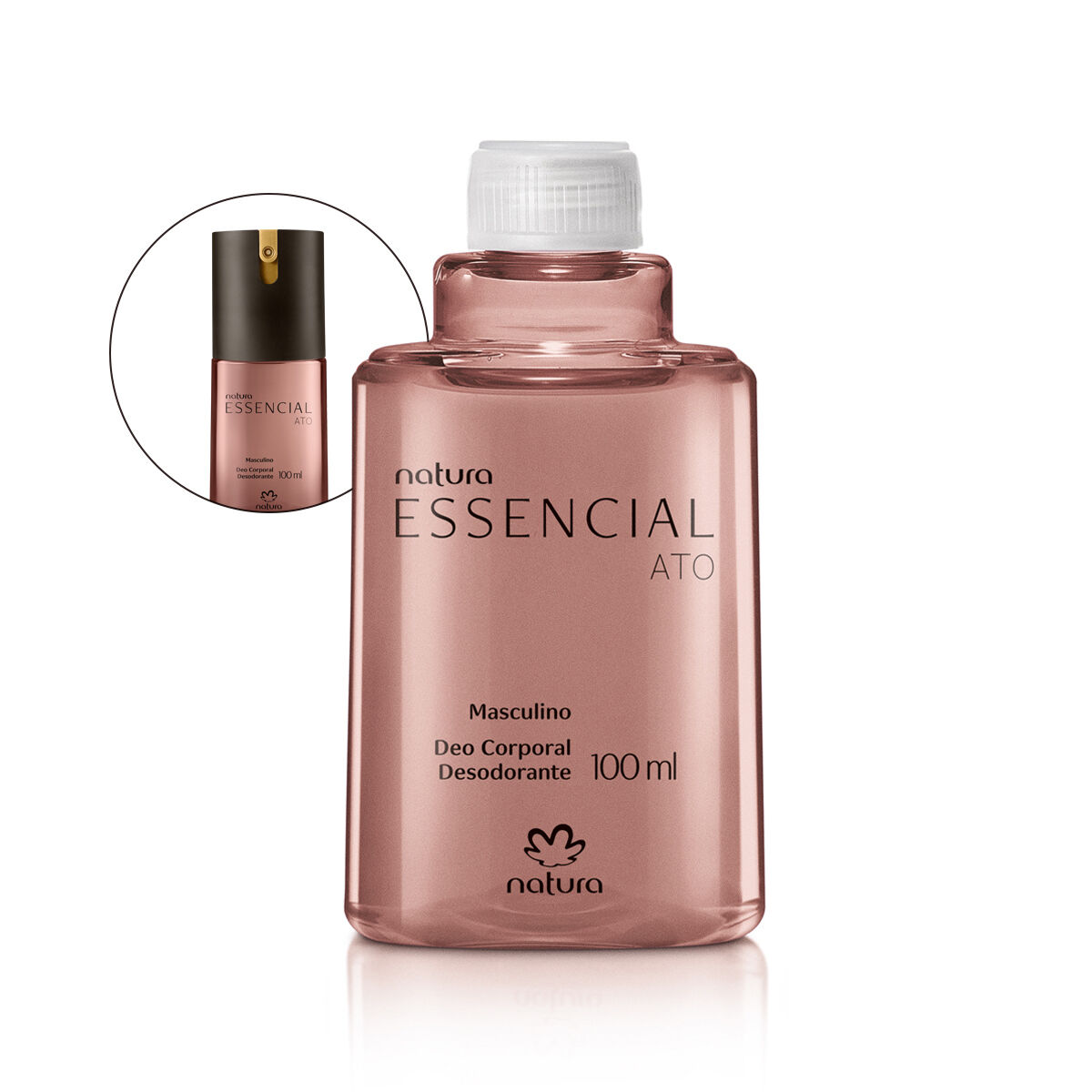 1787572690 940 Refil Desodorante Corporal Masculino Essencial Ato 100 ml