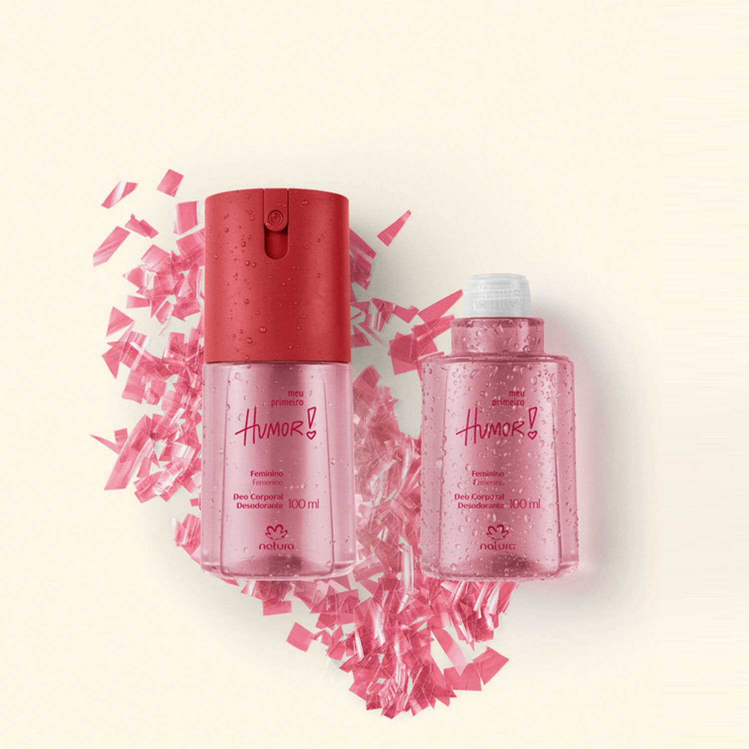 1787593613 571 Refil Desodorante Corporal Feminino Meu Primeiro Humor 100 ml