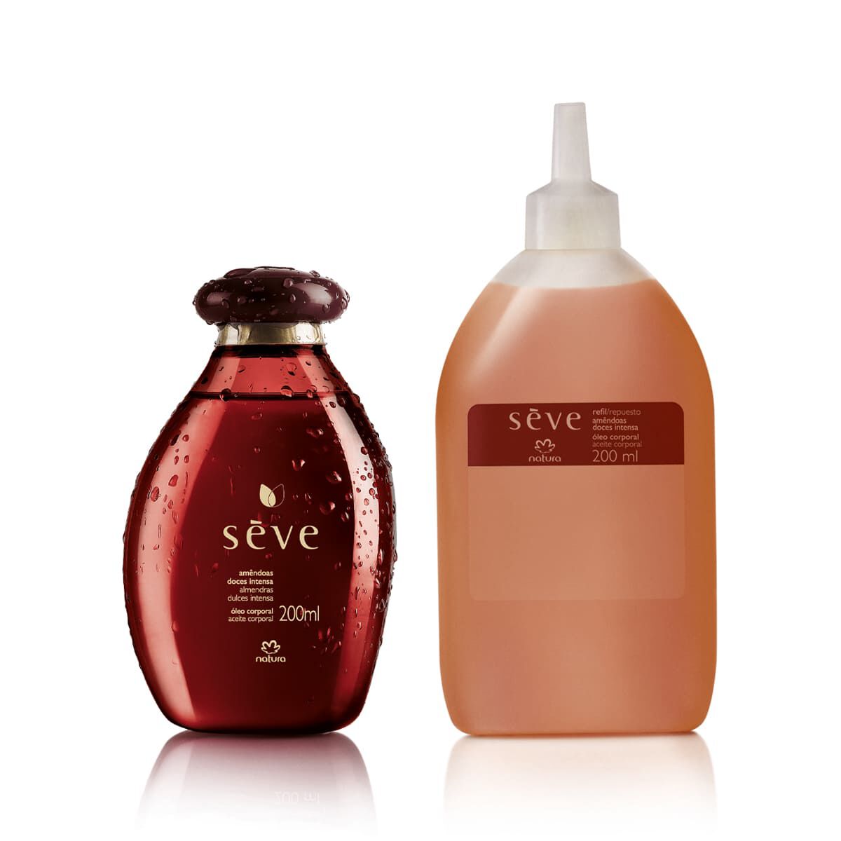 1787616782 573 Kit Oleo Desodorante Corporal Seve Amendoas Doces Intensa com Refil