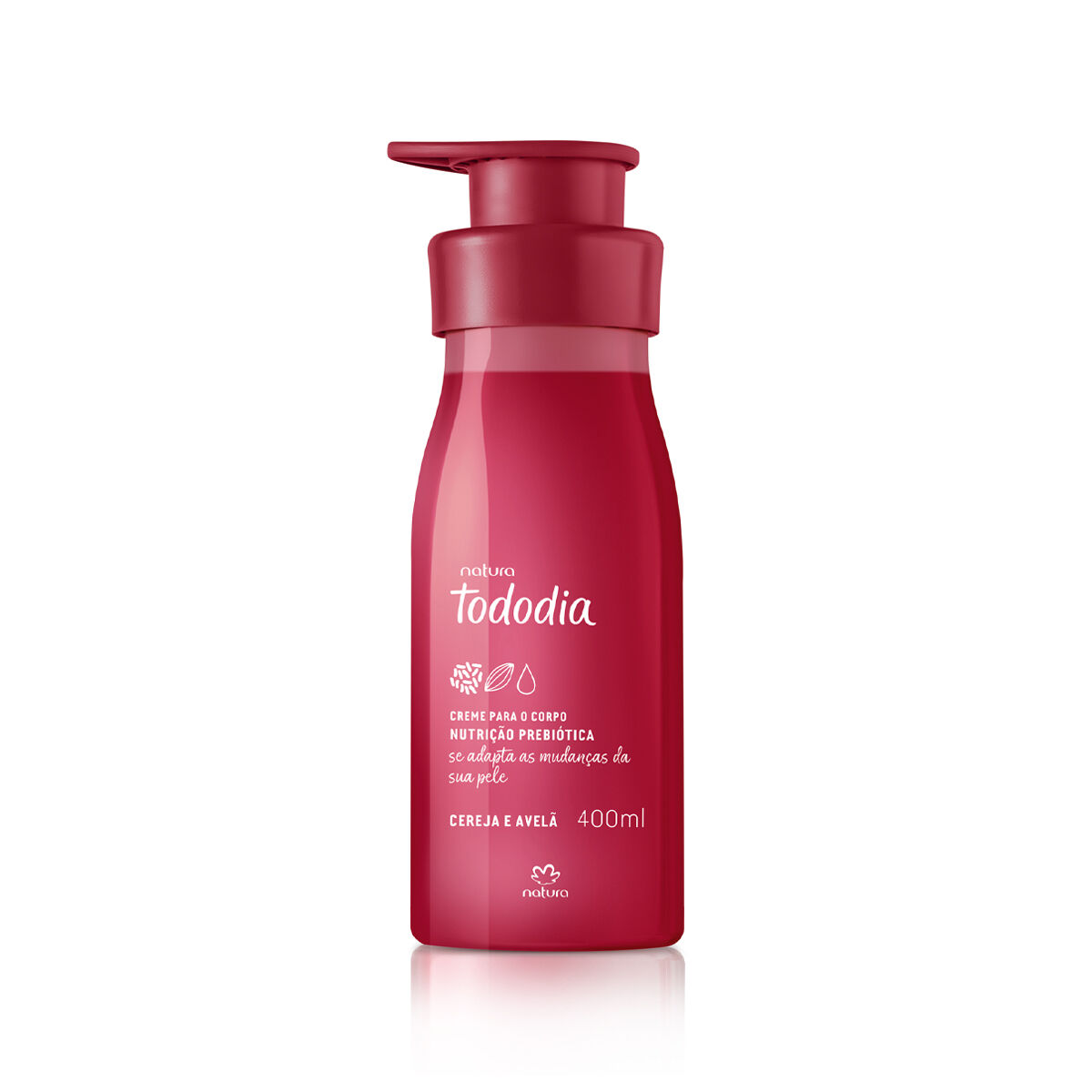 1787669802 564 Creme Desodorante Nutritivo para o Corpo Tododia Cereja e Avela