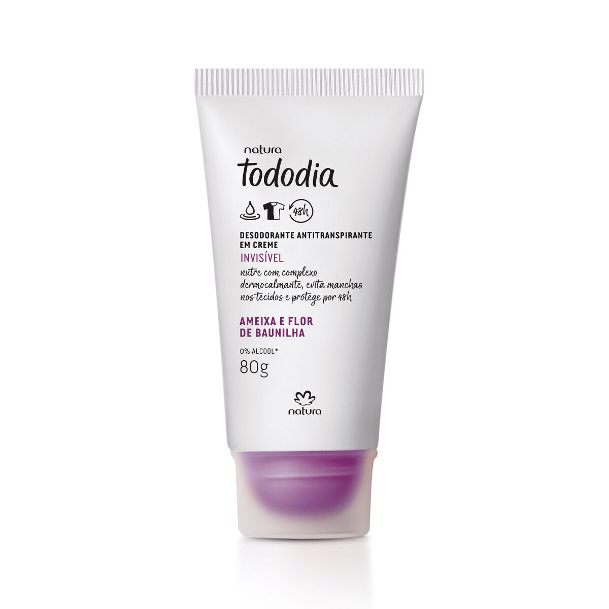 1787706358 733 Desodorante Antitranspirante em Creme Tododia Ameixa e Flor de Baunilha