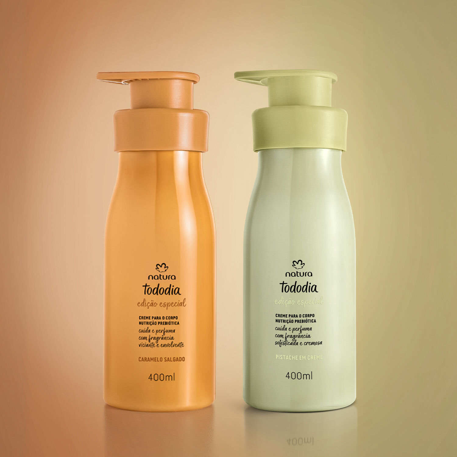 1787713701 999 Kit Tododia Creme para o Corpo Caramelo Salgado e Pistache