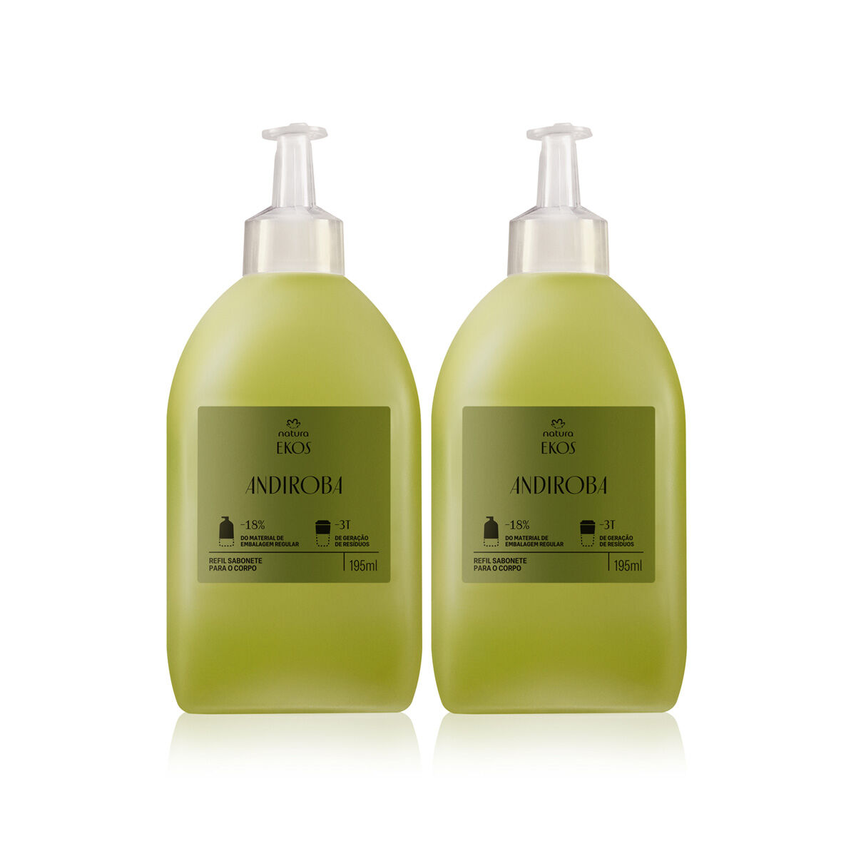 1787745180 904 Kit Ekos Refil Sabonete Liquido para o Corpo Andiroba 2