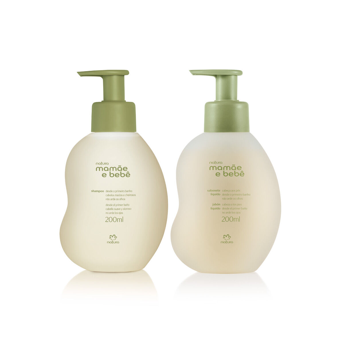 1787761232 238 Kit Mamae e Bebe Shampoo e Sabonete Liquido 2 produtos