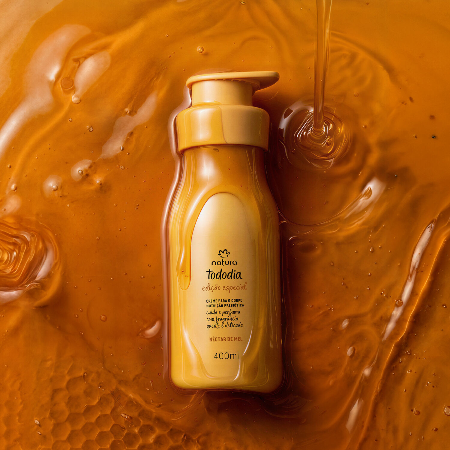 1787809758 12 Creme Desodorante Nutritivo para o Corpo Tododia Nectar de Mel