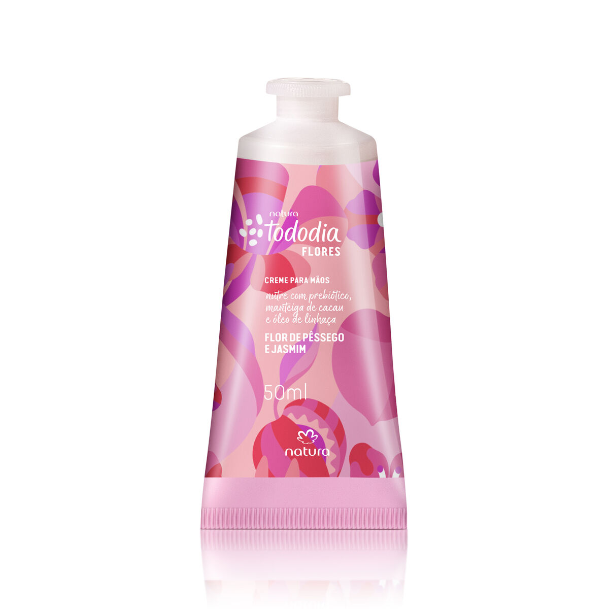 Creme Nutritivo para as Mãos Tododia Flor de Pêssego e Jasmim 3 1787813828 755 Creme Nutritivo para as Maos Tododia Flor de Pessego e