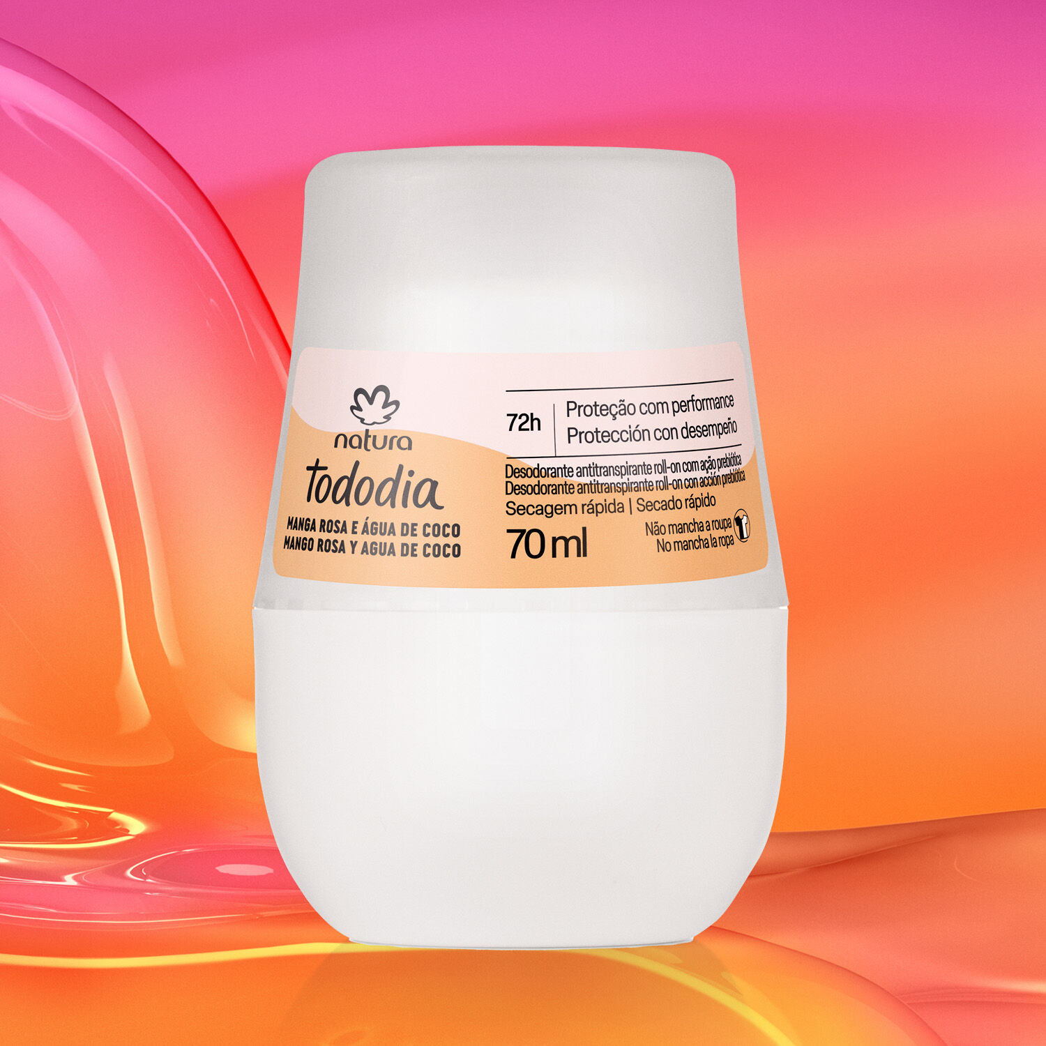 1787824091 413 Desodorante Antitranspirante Roll on Tododia Manga Rosa e Agua de Coco