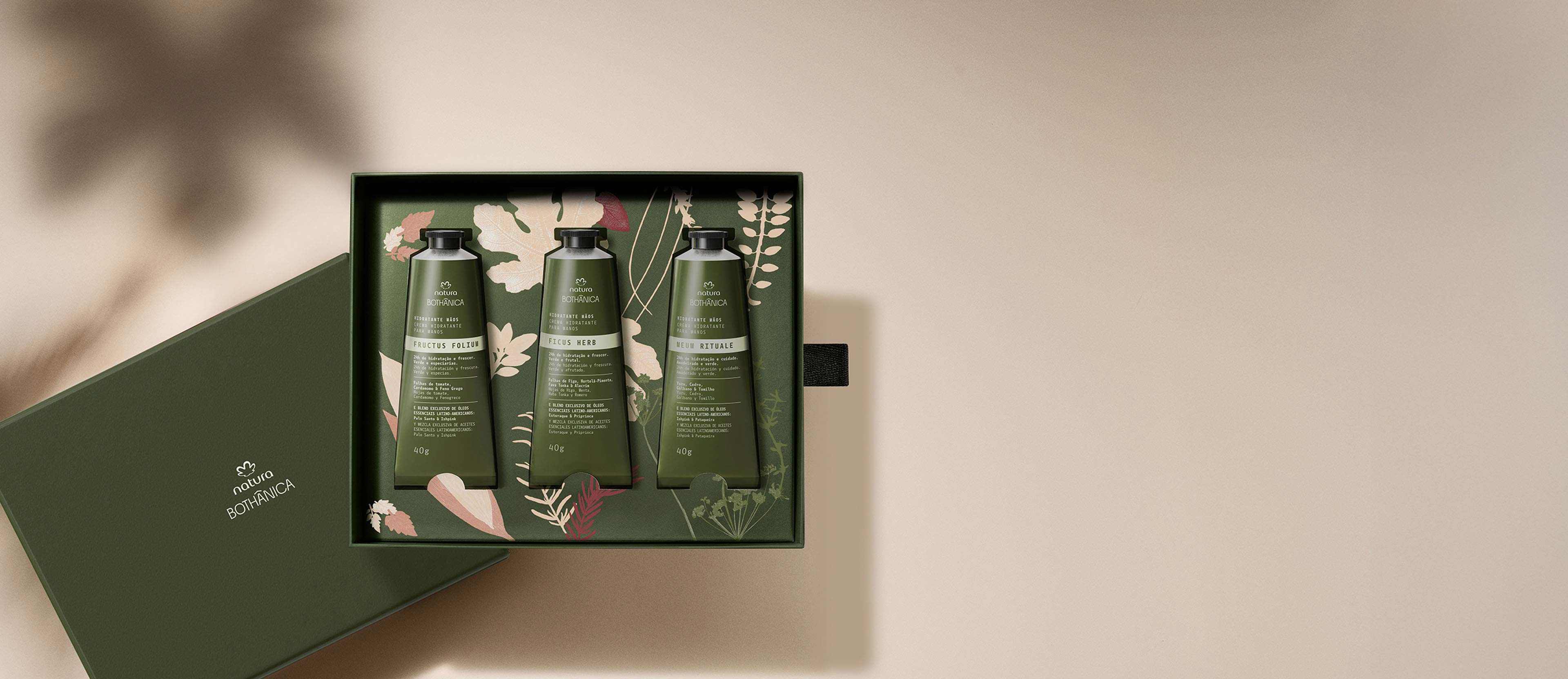 1787840574 330 Kit Hidratante para Maos Natura Bothanica 3 produtos