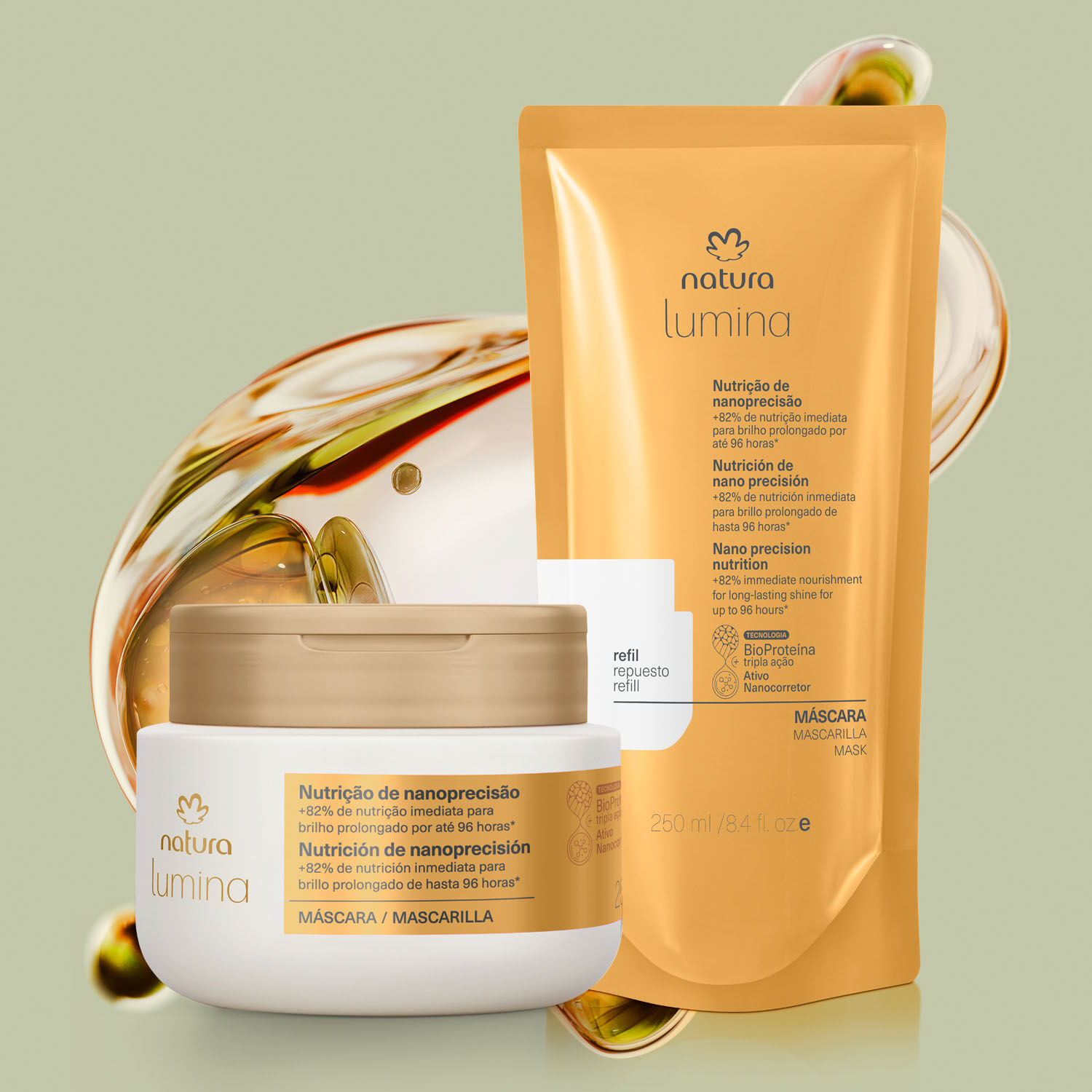 1787857367 743 Mascara Lumina Nutricao de Nanoprecisao com Refil 2 unidades