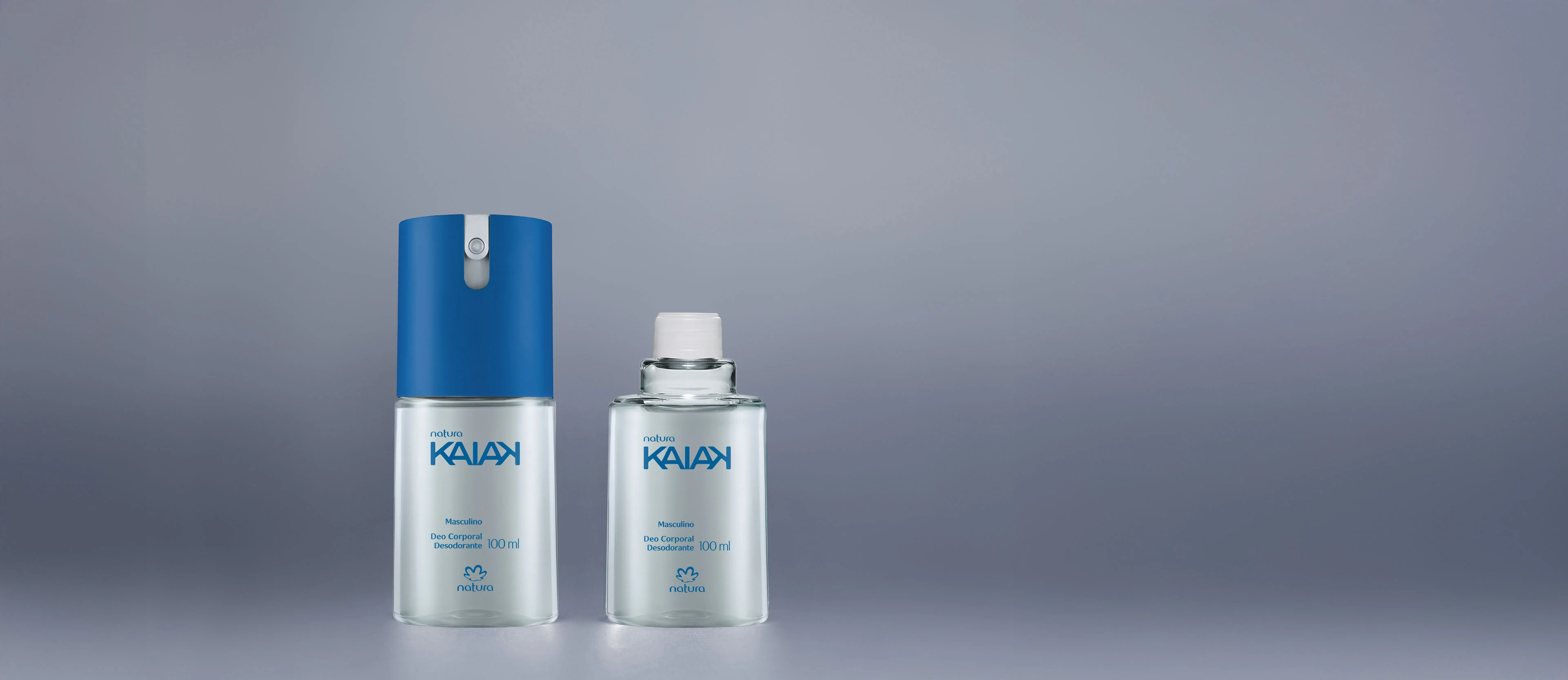 1787877054 855 Kit Desodorante Corporal Kaiak Classico Masculino com Refil