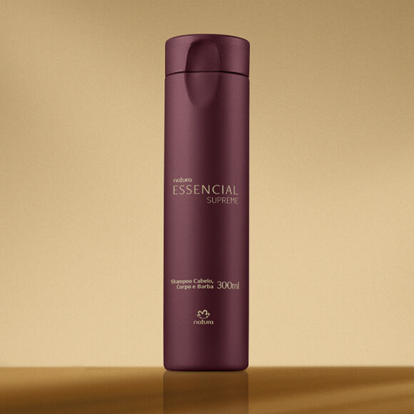 1787891741 236 Shampoo Cabelo Corpo e Barba Essencial Supreme 300 ml