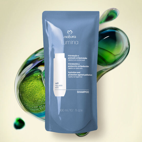 1787980189 593 Refil Shampoo Purificante para Hidratacao e Protecao Antipoluicao