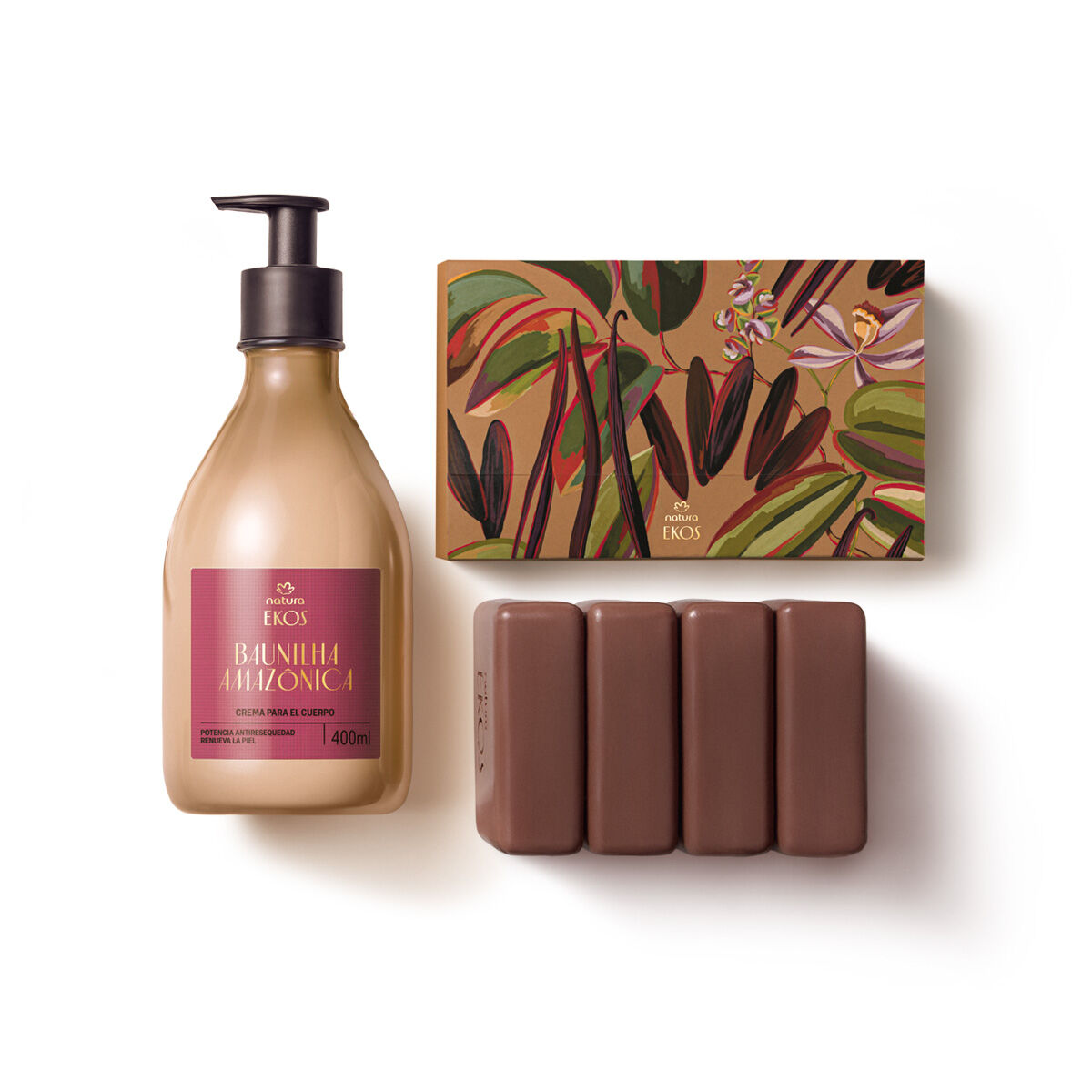 1787997863 46 Kit Ekos Hidratante e Sabonete Baunilha Amazonica 2 produtos