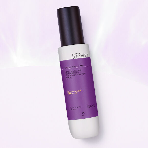 1788029490 193 Leave in Matizador Multibeneficios para Cabelos Loiros e Grisalhos Lumina