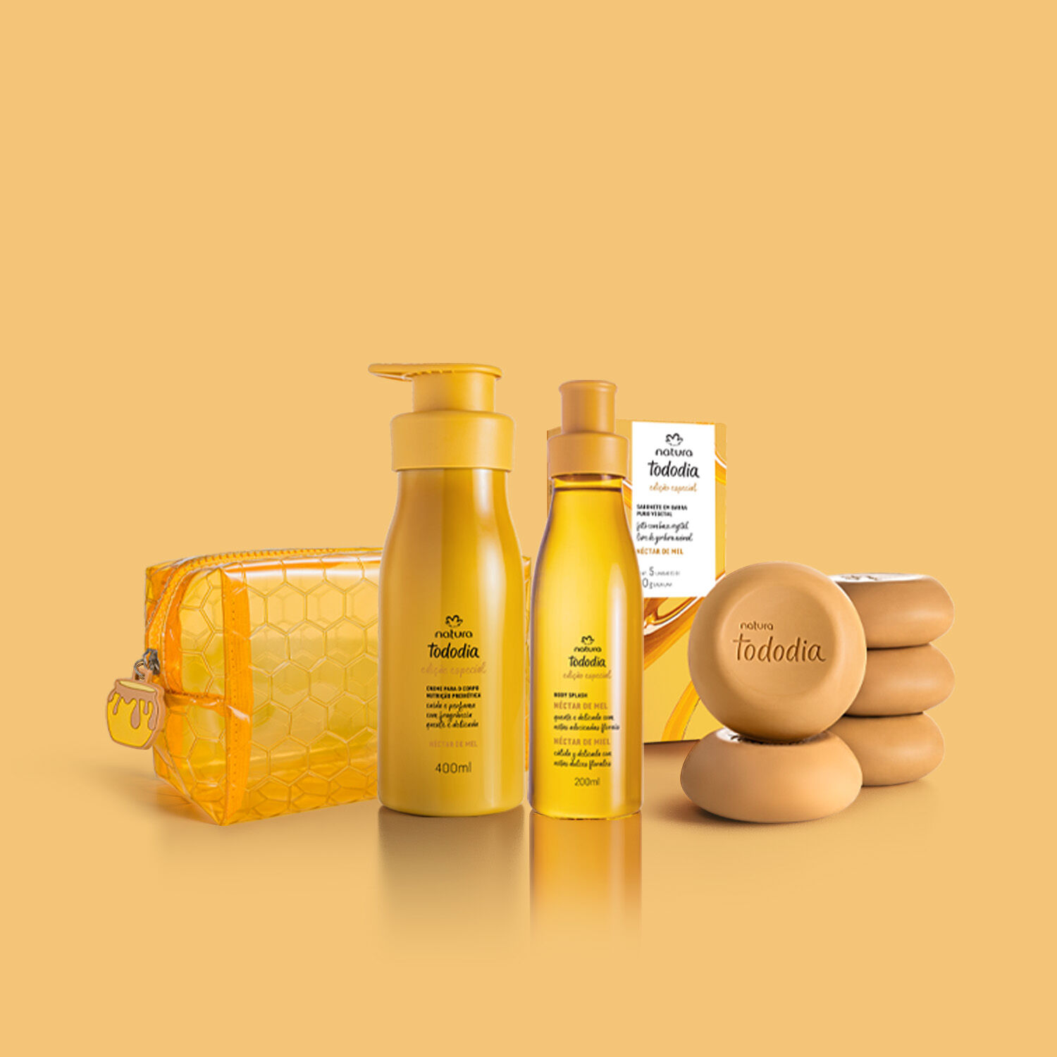 1788034222 47 Kit Tododia Body Splash Creme para o Corpo Sabonete e
