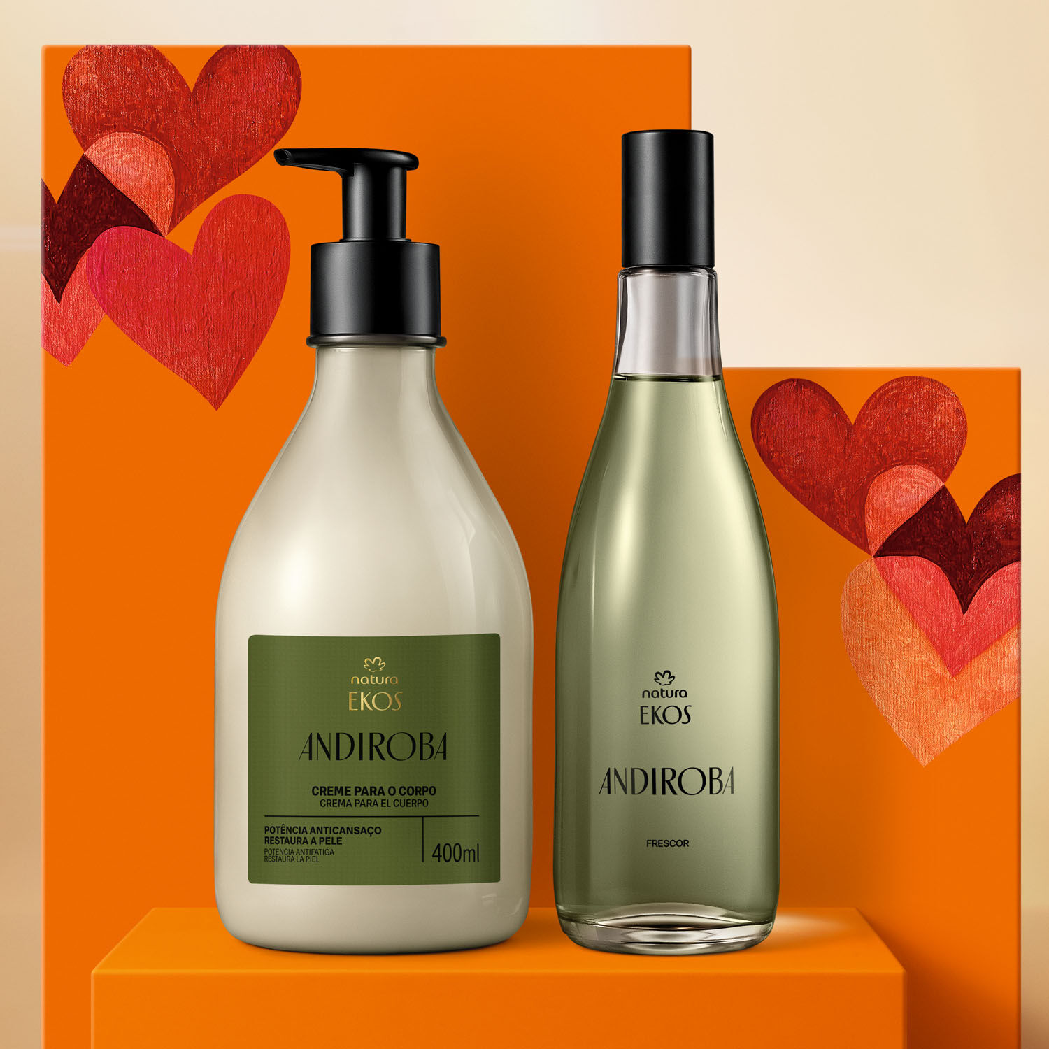 1788049811 996 Presente Namorados Creme Corporal Colonia Ekos Andiroba