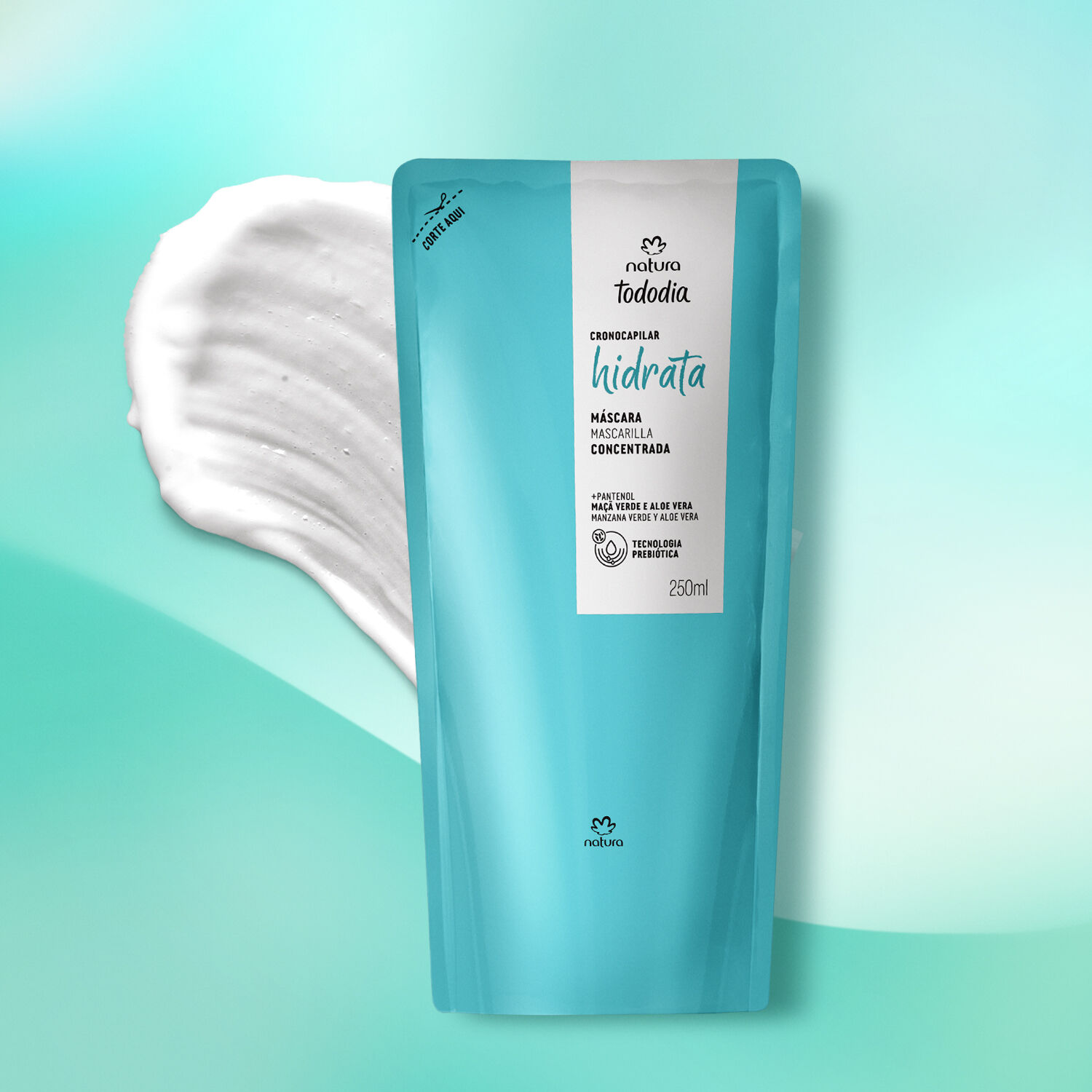 1788051703 750 Refil Mascara Capilar Hidratacao Tododia 250ml