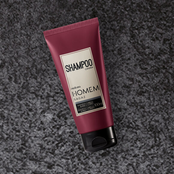 1788055888 439 Shampoo 3 em 1 Cabelo Barba e Corpo Natura Homem