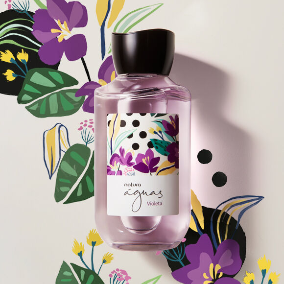1788062759 396 Deo Colonia Feminino Violeta Aguas de Natura 170 ml