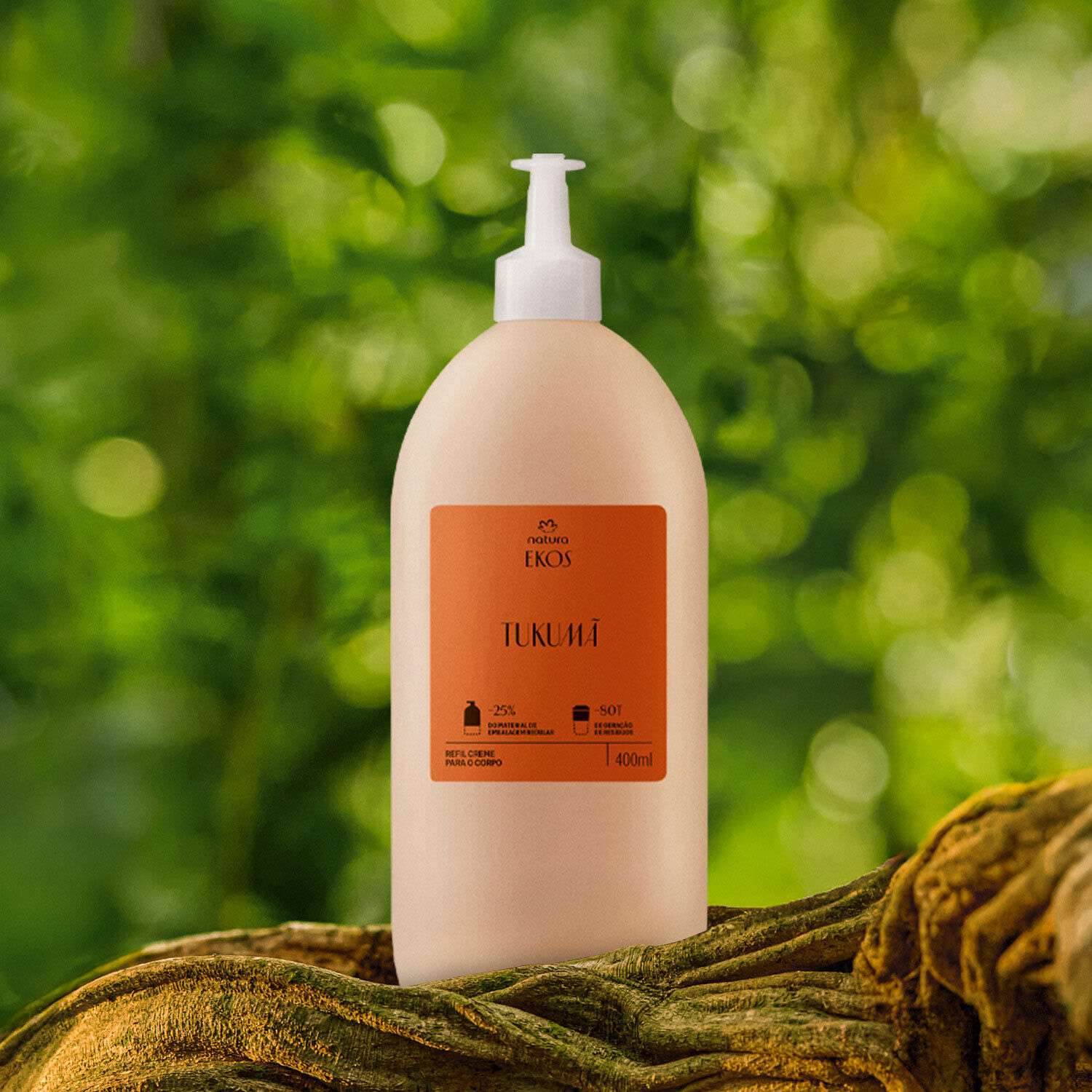 1788069988 629 Refil Creme Desodorante Hidratante para o Corpo Ekos Tukuma