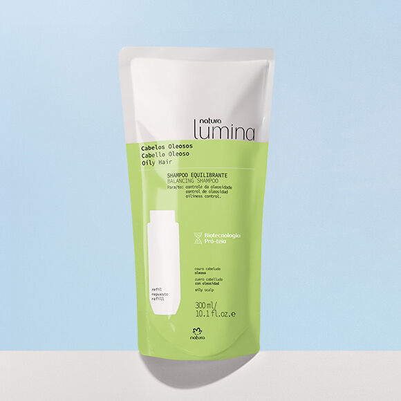 1788072621 103 Refil Shampoo Equilibrante para Cabelos Oleosos Lumina