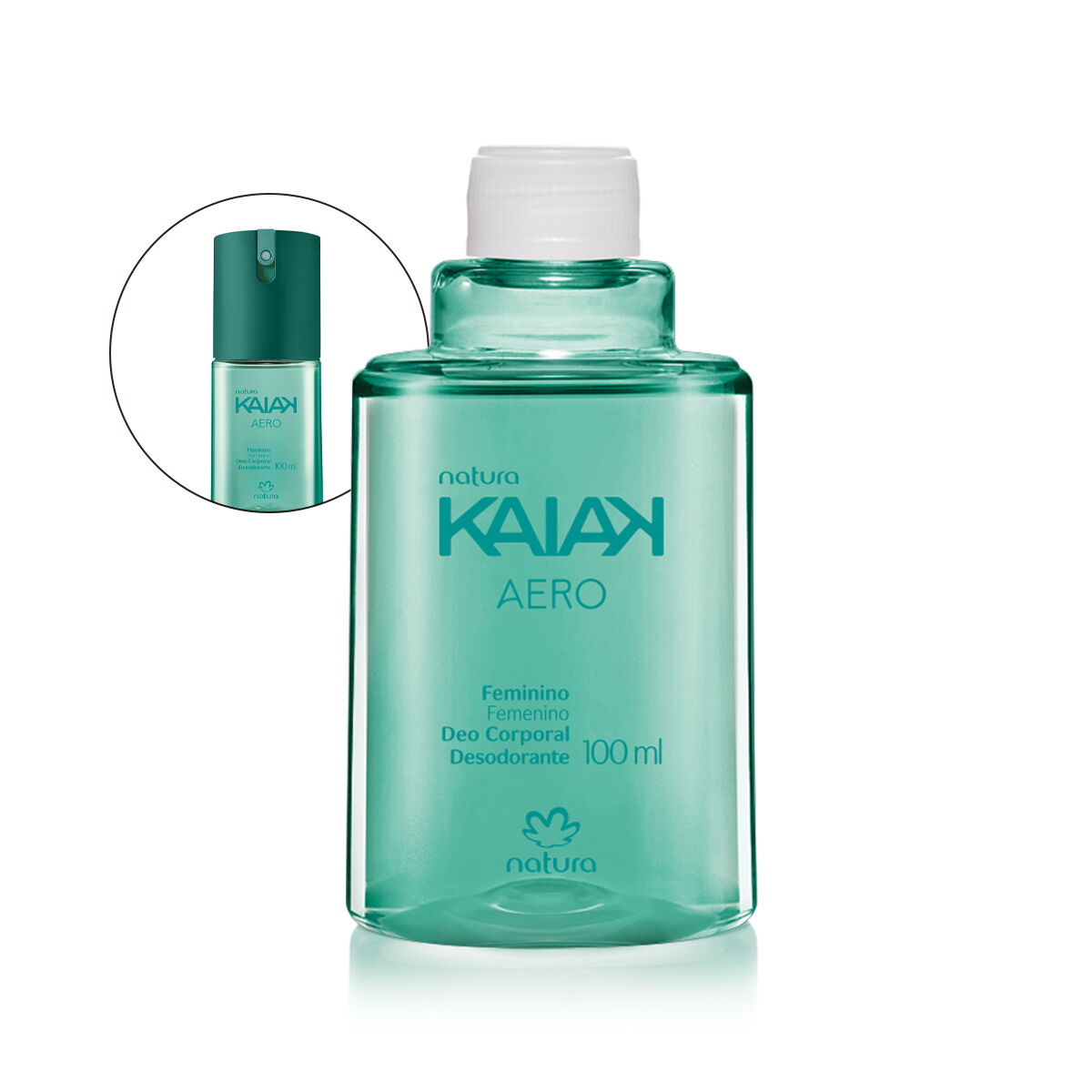 1788118956 412 Refil Desodorante Corporal Feminino Kaiak Aero 100 ml