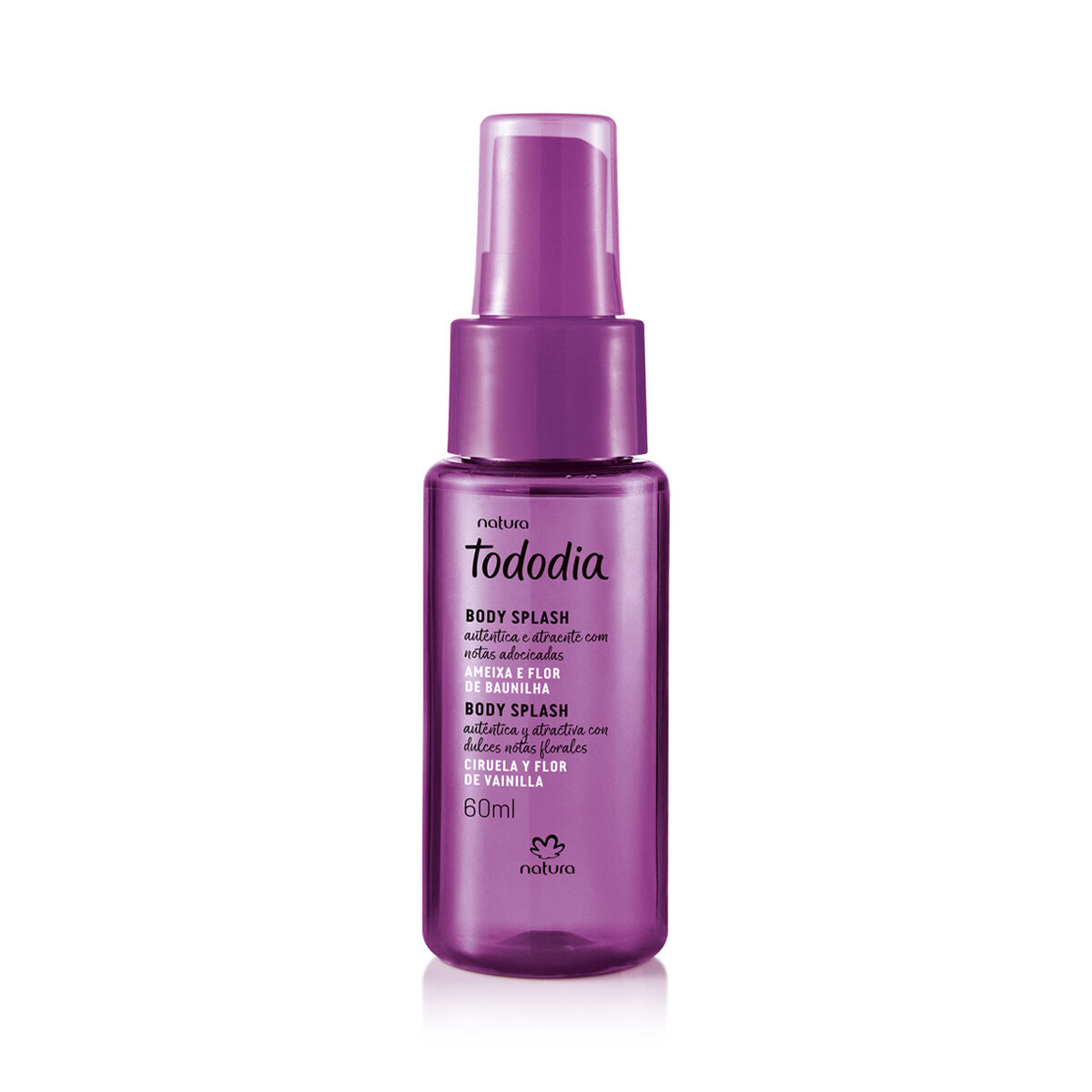 1788132442 851 Body Splash Ameixa e Flor de Baunilha Tododia 60 ml