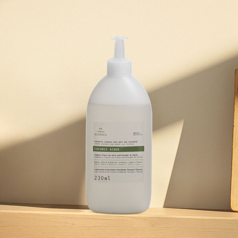 1788142558 19 Refil Sabonete Liquido para Maos que Cozinham Bothanica Cucumis Acqua