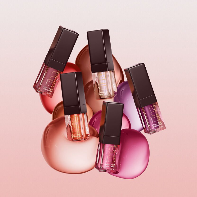 Gloss Labial Hidratação Ativa Una