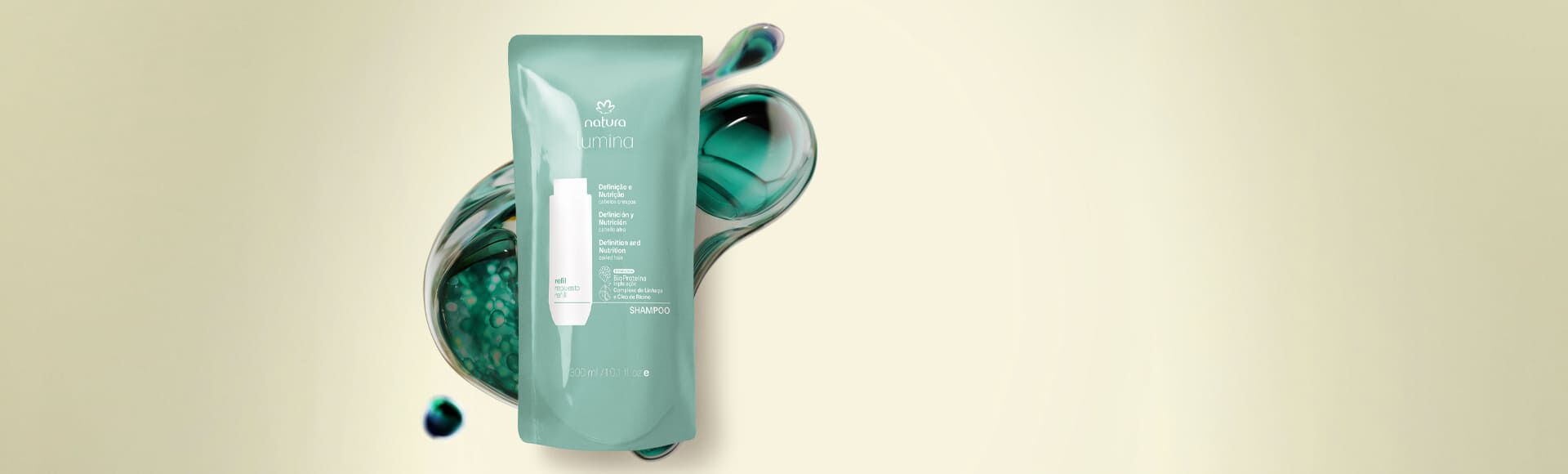 1788201853 105 Refil Shampoo Hidratante para Definicao e Nutricao de Cabelos Crespos