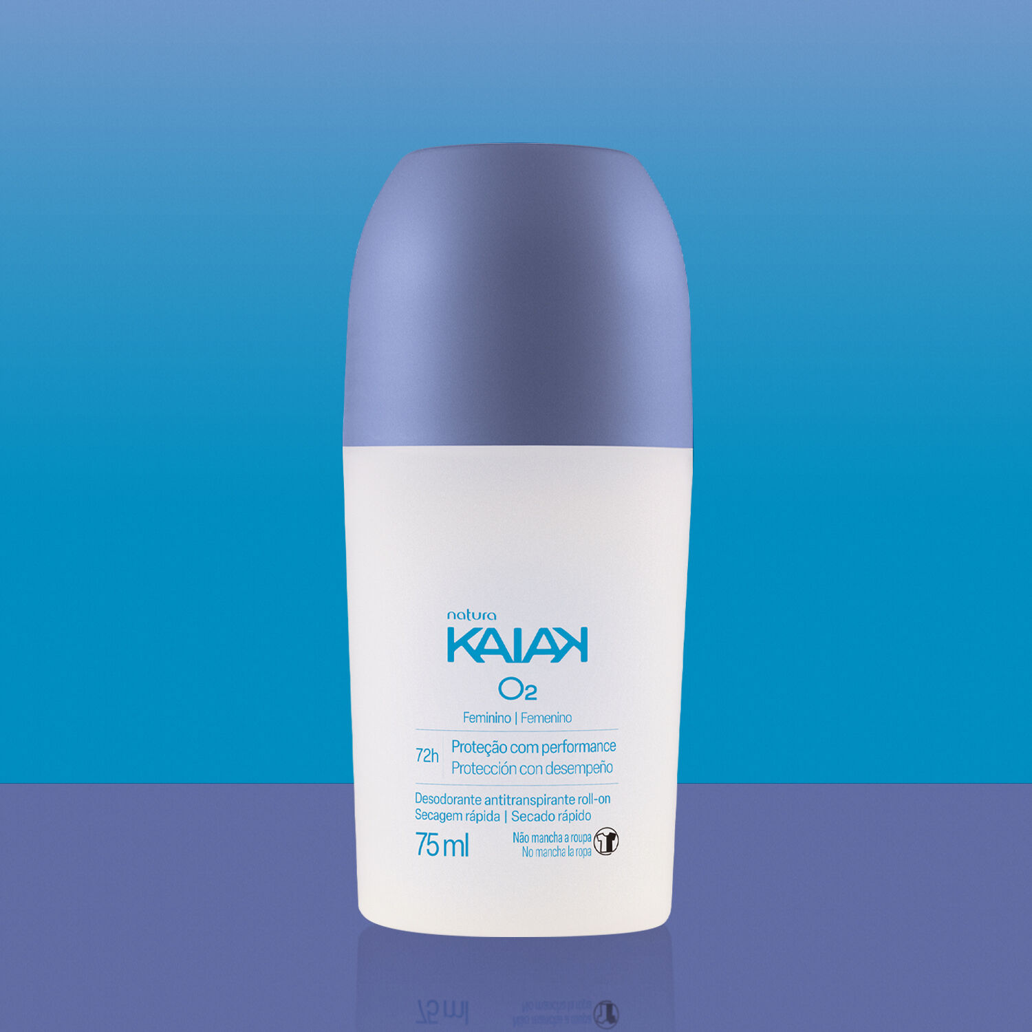 Desodorante Antitranspirante Roll-on Kaiak O2 Feminino 4 1788211268 534 Desodorante Antitranspirante Roll on Kaiak O2 Feminino
