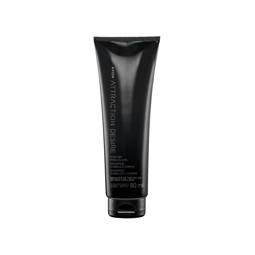 Attraction Desire para Ele Shampoo Cabelo e Corpo