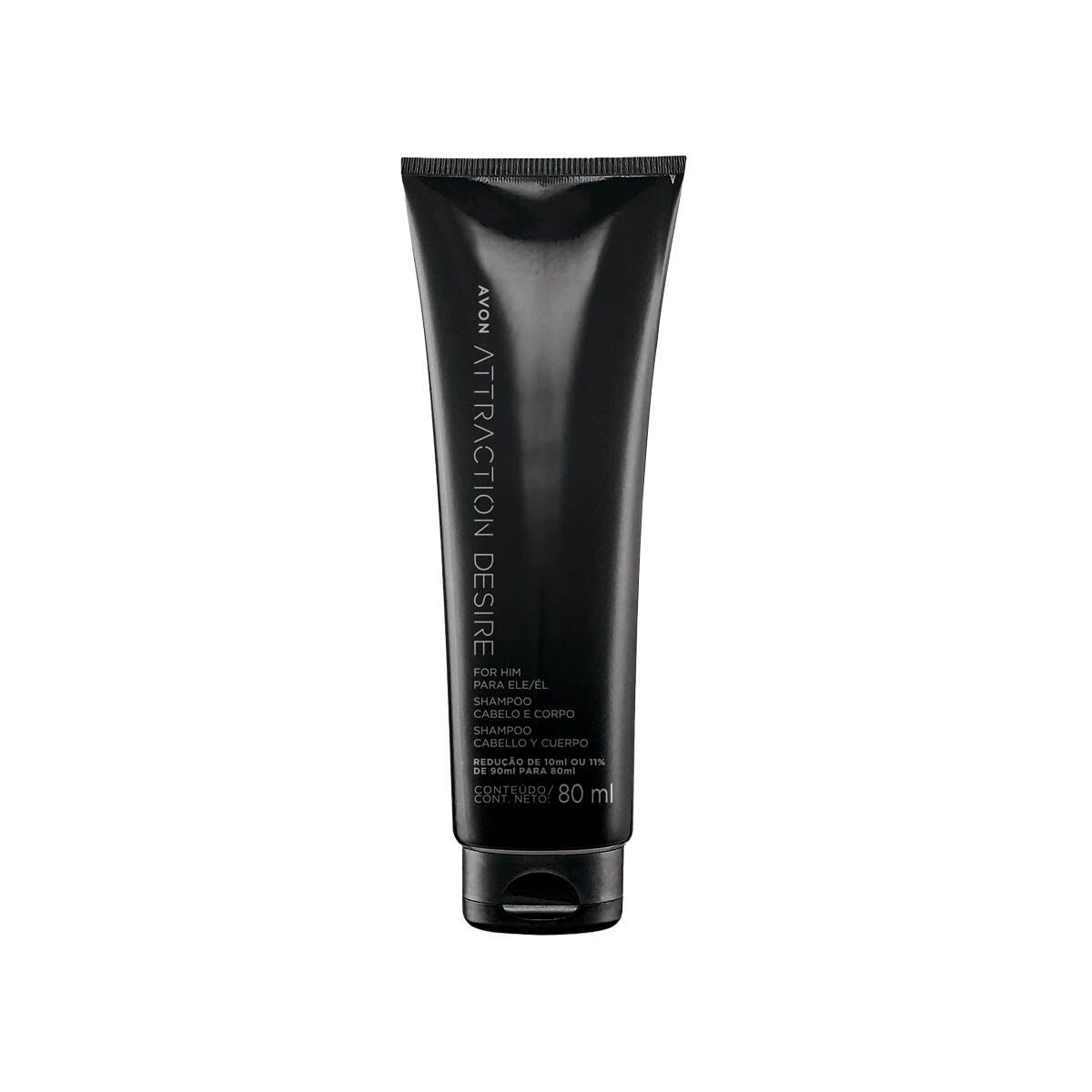 Attraction Desire para Ele Shampoo Cabelo e Corpo
