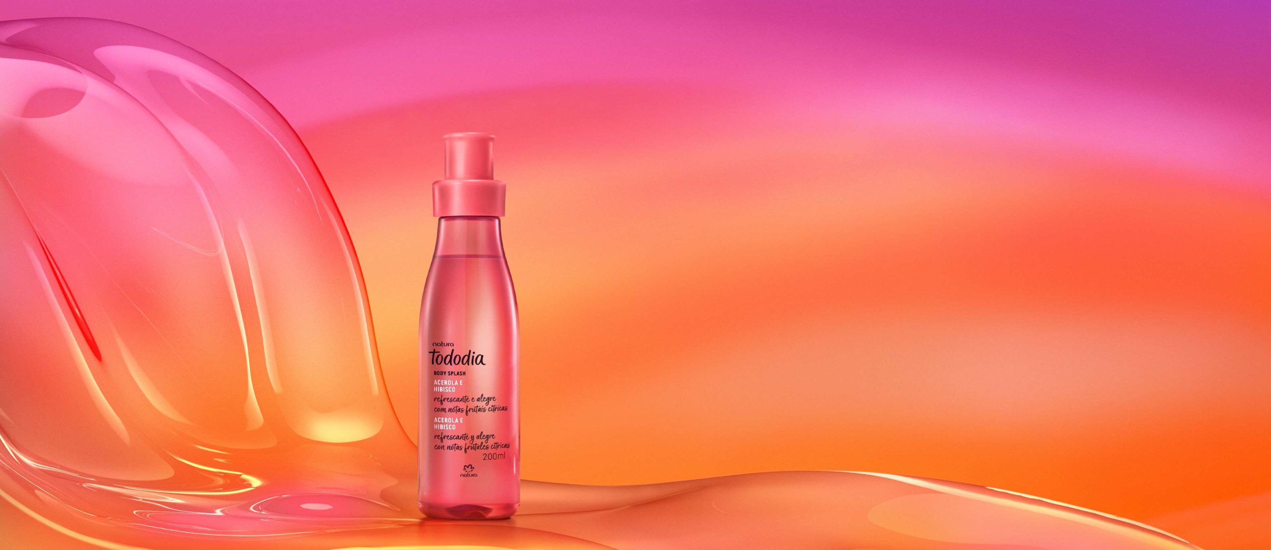 Body Splash Acerola e Hibisco Tododia 200 ml scaled
