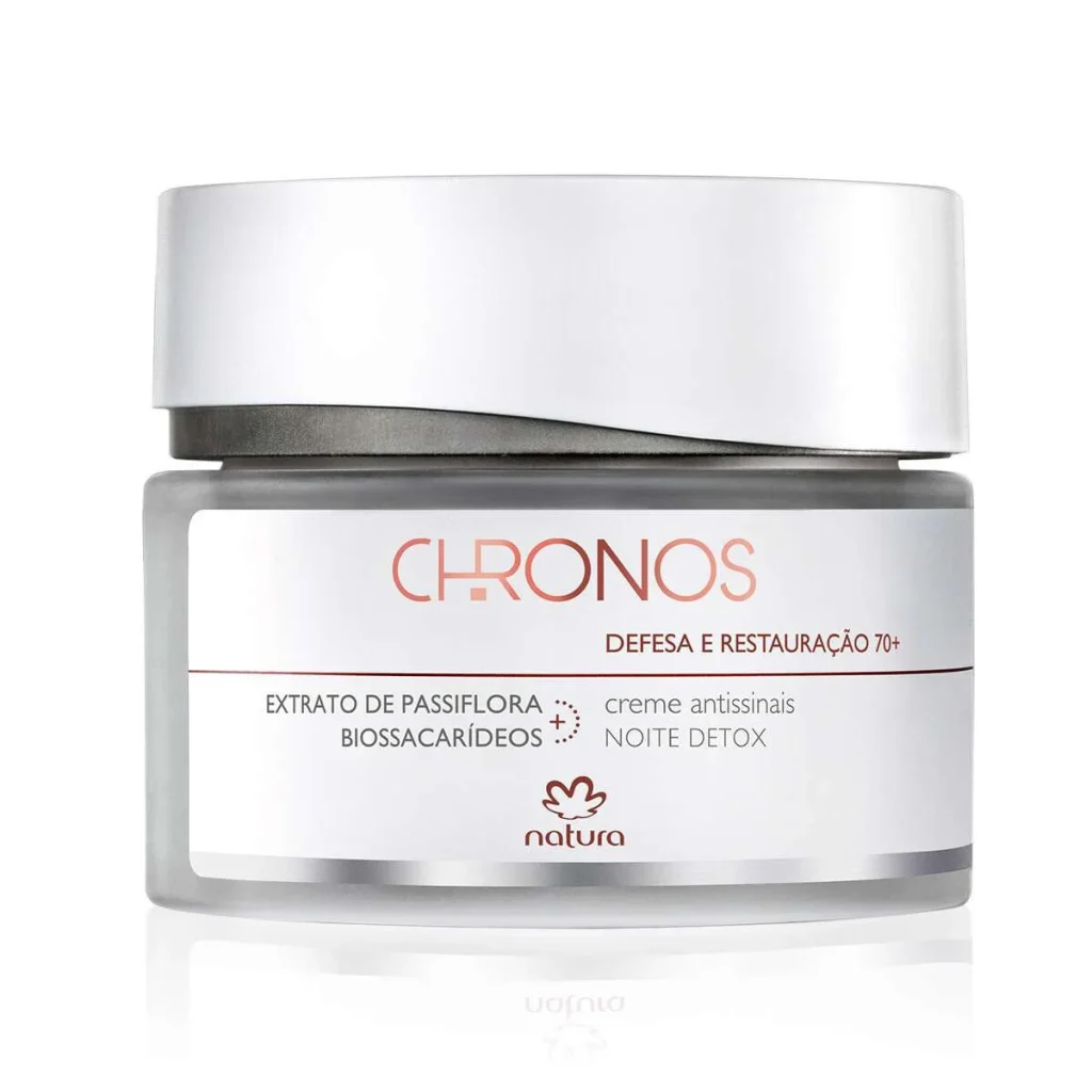 Creme Antissinais 70+ Noite Defesa e Restauração Chronos