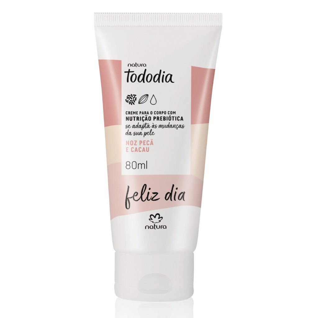 Creme Desodorante Nutritivo Corporal Tododia Noz Pecã e Cacau