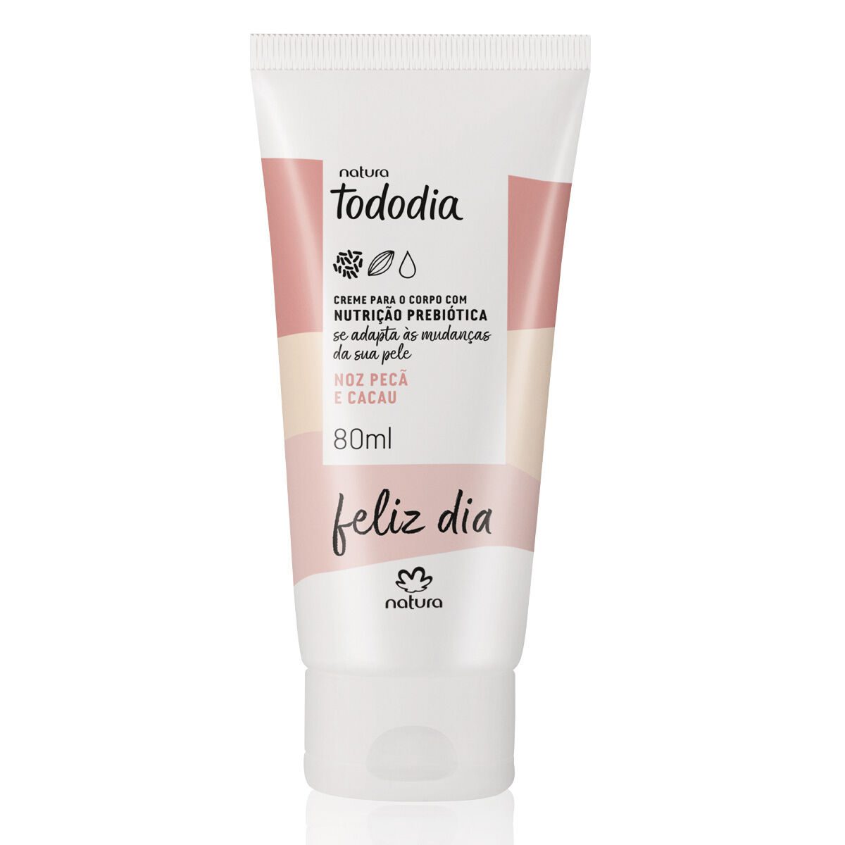 Creme Desodorante Nutritivo Corporal Tododia Noz Peca e Cacau