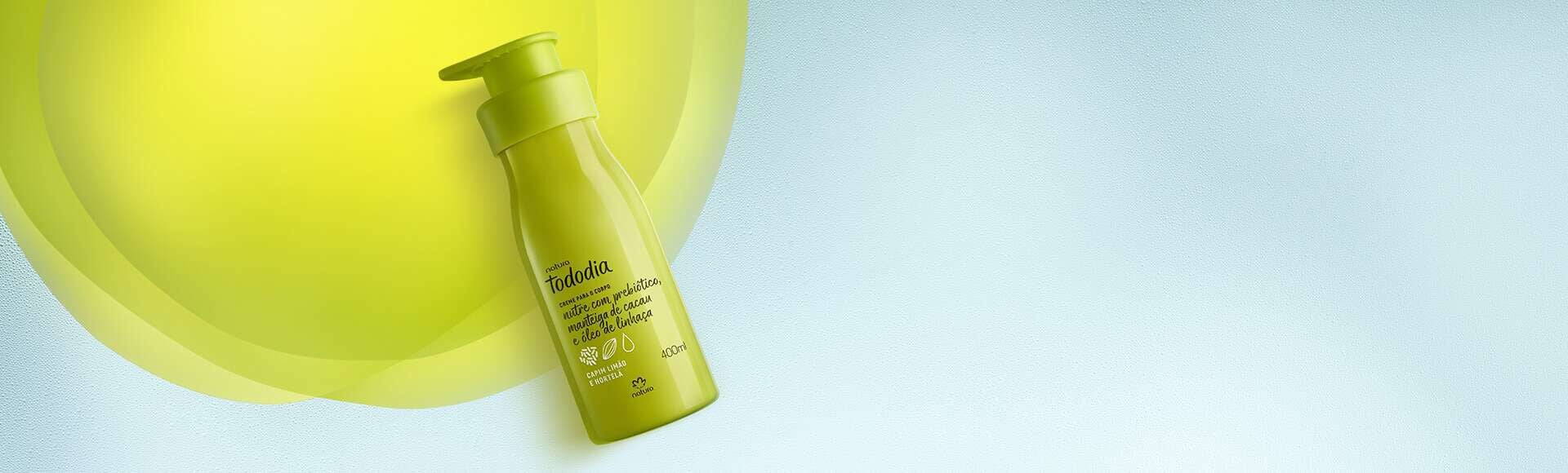 Creme Desodorante Nutritivo Para o Corpo Tododia Capim Limao e