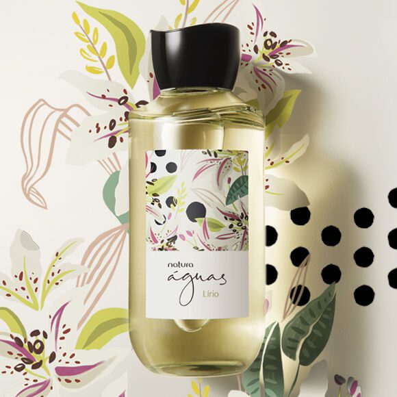 Deo Colônia Feminino Lírio Águas de Natura 170 ml
